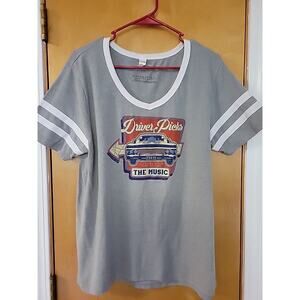 Supernatural Join The Hunt Shirt Womens XL 2018 Raglan Driver Picks The Music